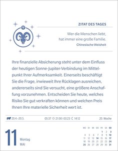 Widder Sternzeichenkalender 2026