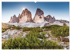 Bella Italia - Berge und Meer (Wandkalender 2024 DIN A2 quer), CALVENDO Monatskalender
