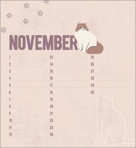 Geburtstagskalender Cats