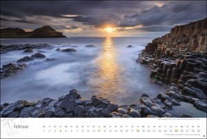 Irland Globetrotter Kalender 2024. Wandkalender XL mit Fotos der beeindruckenden irischen Landschaften. Kalender 2024 im Großformat mit Monatskalendarium.