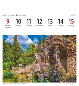 Kroatien Sehnsuchtskalender 2025 - Wochenkalender mit 53 Postkarten