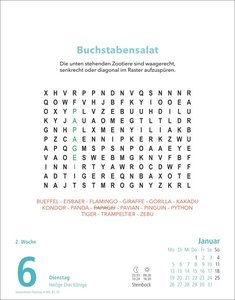 Stefan Heine Gehirnjogging Tagesabreißkalender2026