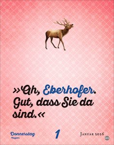 Rita Falk Jahres-Gröstl Tagesabreißkalender 2026