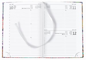Buchkalender Style Oriental 2023 - Büro-Kalender A5 - Cheftimer - 1 Tag 1 Seite - 352 Seiten - Muster - Alpha Edition