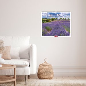 Provence Kalender 2026 - Blühende Lavendelfelder und malerische Dörfer