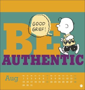Peanuts Postkartenkalender 2022
