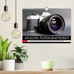 Analog fotografieren (Wandkalender 2024 DIN A4 quer), CALVENDO Monatskalender