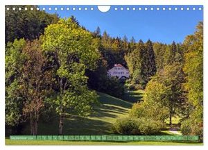 Mittenwald - Perle des Werdenfelser Landes (Wandkalender 2024 DIN A4 quer), CALVENDO Monatskalender