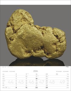 Mineralien Kalender 2026