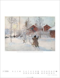 Carl Larsson Kalender 2026