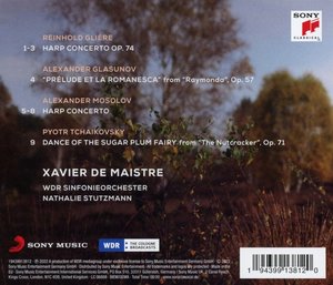 Glière, Mosolov: Harp Concertos, 1 Audio-CD