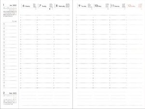 MARK'S 2024/2025 Taschenkalender B6 vertikal, Colors, Green