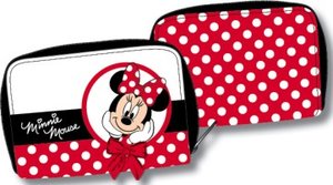 Disney MGI0000003 - Minnie Mouse Geldbörse mit diversen Fächern, Portemonaie, Tasche