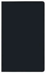 Taschenkalender Saturn Leporello PVC schwarz 2022