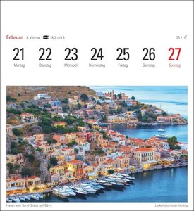 Griechische Inseln Kalender 2022
