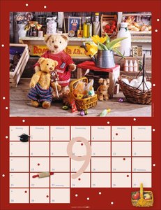 Teddybären Kalender 2026