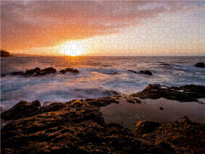 CALVENDO Puzzle Küste auf Teneriffa 1000 Teile Puzzle quer