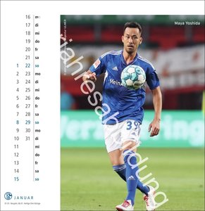 Schalke 04 Postkartenkalender 2025