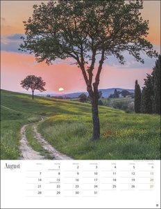 Wege zum Träumen Posterkalender 2023. Die Schönheit unberührter Natur in einem großen Wandkalender mit Platz für Notizen. Foto-Kalender für Naturfreunde.
