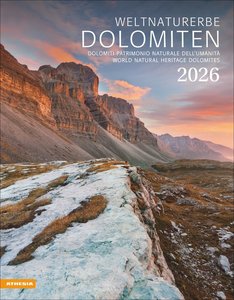 Weltnaturerbe Dolomiten Kalender 2026