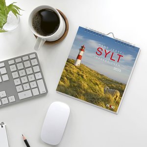 Sylt Impressionen Postkartenkalender 2026
