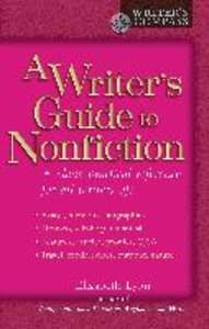 A Writer's Guide to Nonfiction