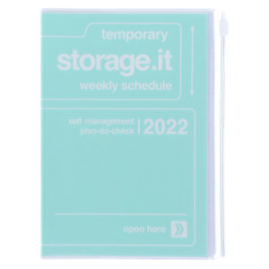 MARK\'S 2021/2022 Taschenkalender B6 vertikal, Storage it, Mint