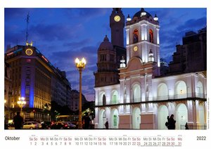 Buenos Aires 2022 - White Edition - Timokrates Kalender, Wandkalender, Bildkalender - DIN A4 (ca. 30 x 21 cm)