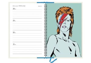 David Bowie 2022: Buch- und Terminkalender