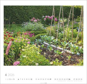Bauerngärten Kalender 2026