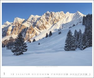 Die Schweiz Kalender 2022