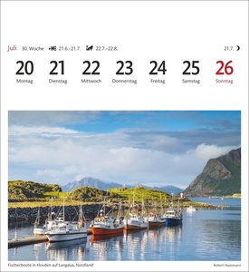 Norwegen Sehnsuchtskalender 2026