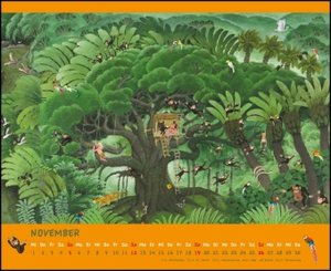 Ali Mitgutsch 2023 – Wimmelbilder – DUMONT Kinder-Kalender – Querformat 52 x 42,5 cm – Spiralbindung