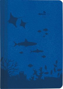 Buchkalender Nature Line Ocean 2023 - Taschen-Kalender A5 - 1 Tag 1 Seite - 416 Seiten - Umwelt-Kalender - mit Hardcover - Alpha Edition