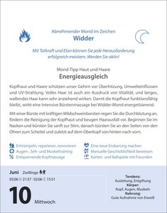 Leben mit dem Mond Tagesabreißkalender 2026