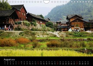 Impressionen aus China (Wandkalender 2023 DIN A4 quer)