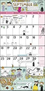 Lotta-Leben Broschurkalender 2023. Bunt illustrierter Kinderkalender mit Comics. Wandkalender mit viel Platz für Eintragungen und Poster. Comic-Kalender für Kinder