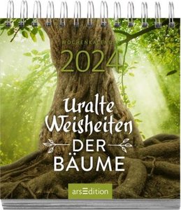 Mini-Wochenkalender Uralte Weisheiten der Bäume 2024
