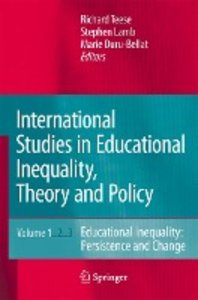 International Studies in Educational Inequality, Theory and Policy