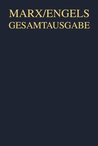 Karl Marx: Ökonomische Manuskripte und Schriften, 1858-1861, 2 Teile