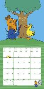 Die Maus 2023 - Broschürenkalender 30x30 cm (30x60 geöffnet) - Kalender mit Platz für Notizen - inkl. Poster - Wandplaner - Bildkalender - Wandkalender