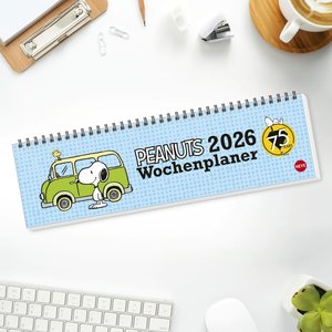 Peanuts Wochenquerplaner 2026