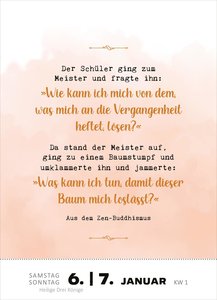 Abreißkalender Achtsamkeit für dich