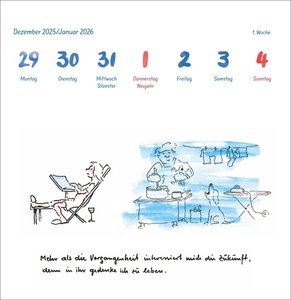 Helme Heine: Philosophisches Premium-Postkartenkalender 2026