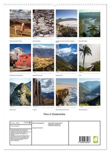 Peru in Südamerika (hochwertiger Premium Wandkalender 2024 DIN A2 hoch), Kunstdruck in Hochglanz