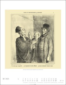 Honoré Daumier Die Juristen Kalender 2023