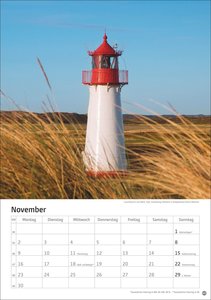 Deutschlands Küsten Kalender 2026