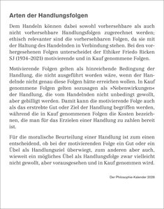 Der Philosophie-Kalender Tagesabreißkalender 2026