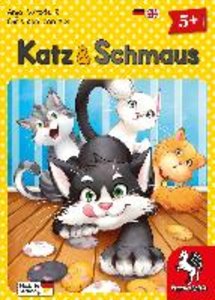 Pegasus 66504G - Katz & Schmaus, Kinderspiel, Geschicklichkeitsspiel