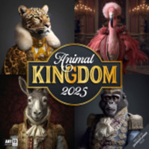 Animal Kingdom Kalender 2025 - 30x30
